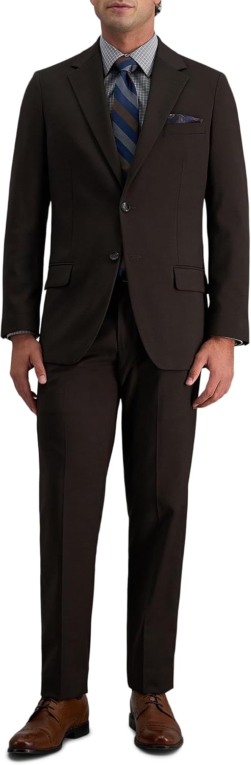 Haggar Men's Haggar Men's Jmh Premium Stretch Tailored Fit Suit Separates - Pants and Jackets
