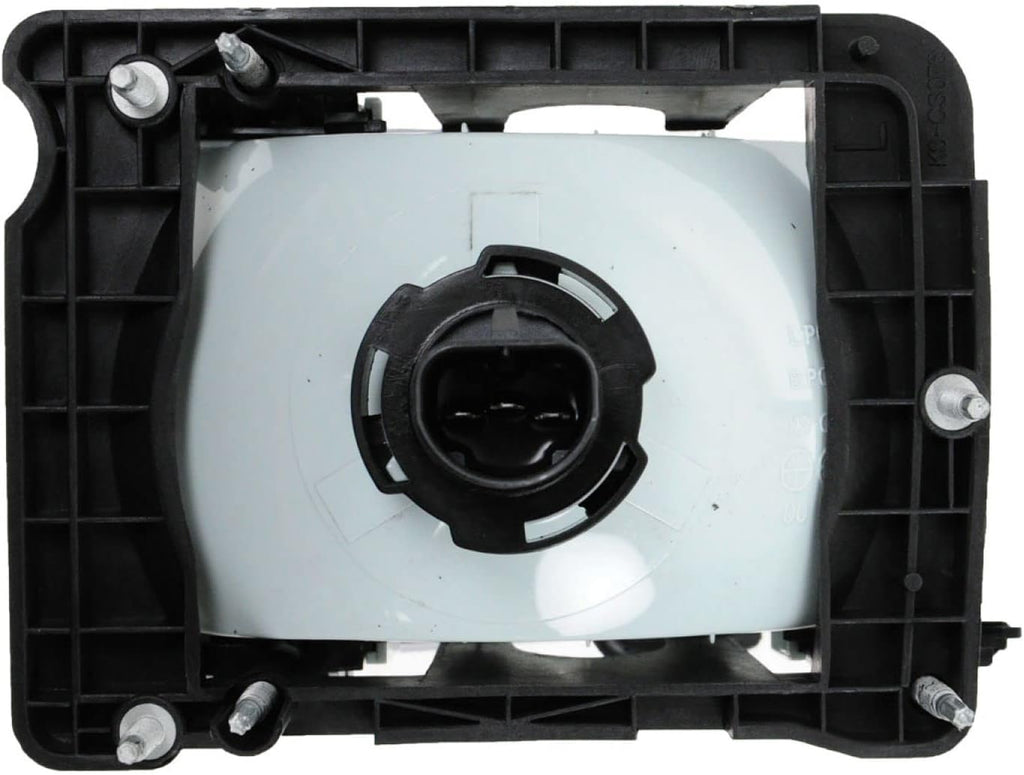 TRQ Headlight Assembly Set Headlights Compatible with 1991-1996 Dodge Dakota CH2502105 CH2503105