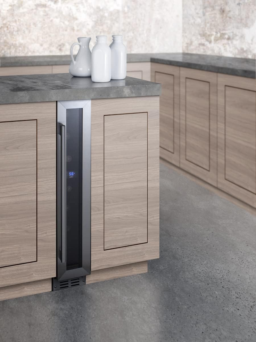 6IN Wide Built-in Wine Cellar