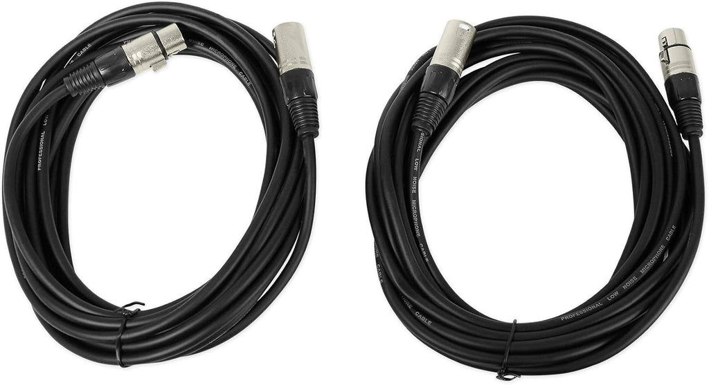 Audiosavings Bundle: (2) Mackie Thrash212 12 1300W Powered Active DJ PA Speaker Thrash 212 Bundle with (1) Pair of Rockville Adjustable Tripod Speaker/Light Stands+(2) 20 Foot XLR Cables (3 Items)