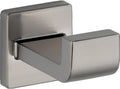 Delta 77524-SS Ara 24-in Wall Mount Towel Bar Bath Hardware & 77546-SS Ara Wall Mount Square Closed Towel Ring Bath Hardware & 77535-SS Ara Single Towel Hook Bath Hardware Accessory