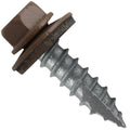 #14 Metal Roofing Screws: (1000) Screws x 1' Light Brown Hex Head Sheet Metal Roof Screw. Self Starting/Tapping Metal to woodsheet Metal Screws with EPDM Washer. for Corrugated Roofing
