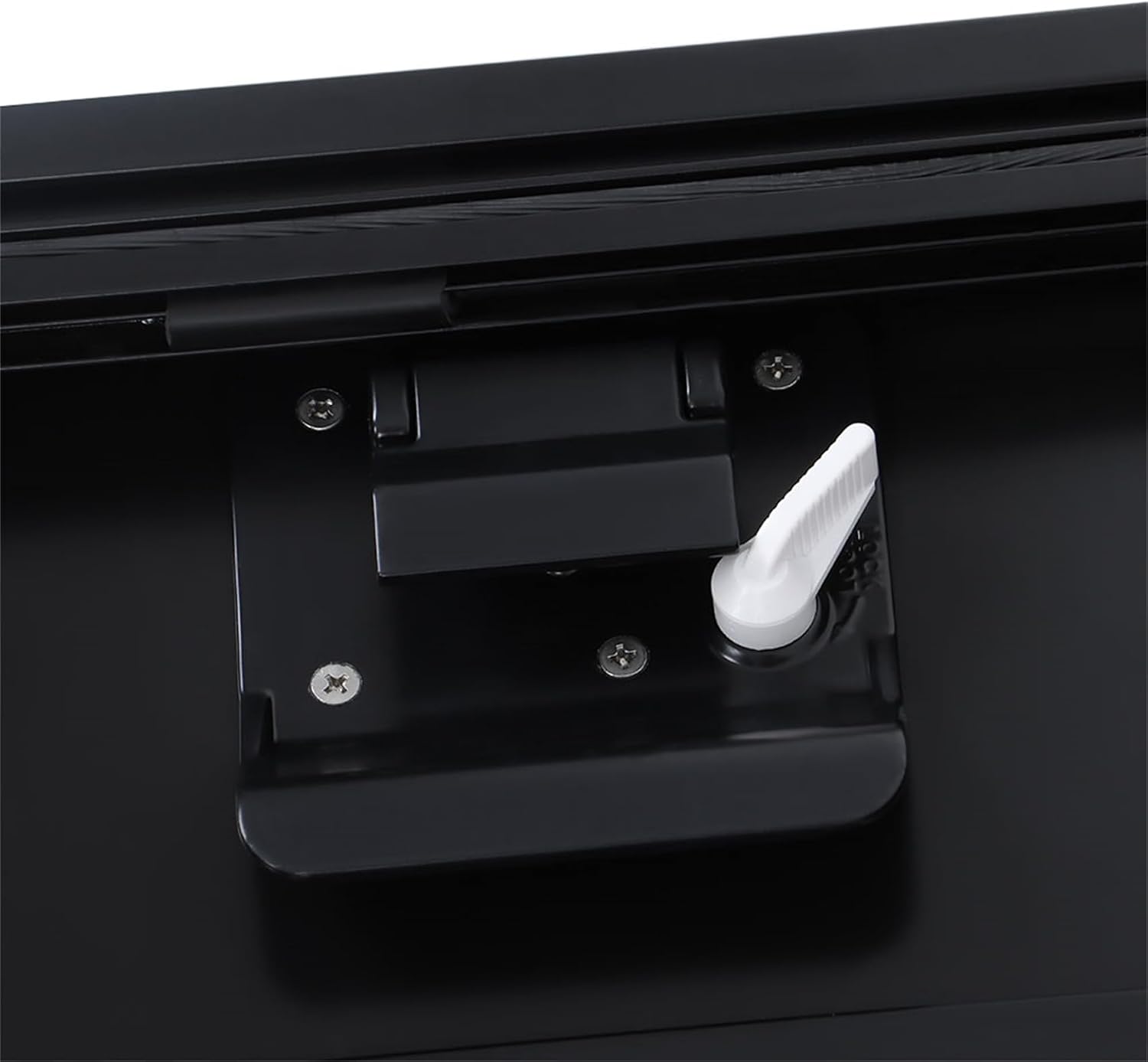 labwork Driver RV Entry Door with Radius Corners on Top and Square Bottom with Screen Door and Window 26(W) × 32(H) Black