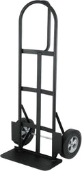 Olympia Tools 800 Lb Steel Hand Truck with D Handle and 10' Pneumatic Wheels for Home and Office Use