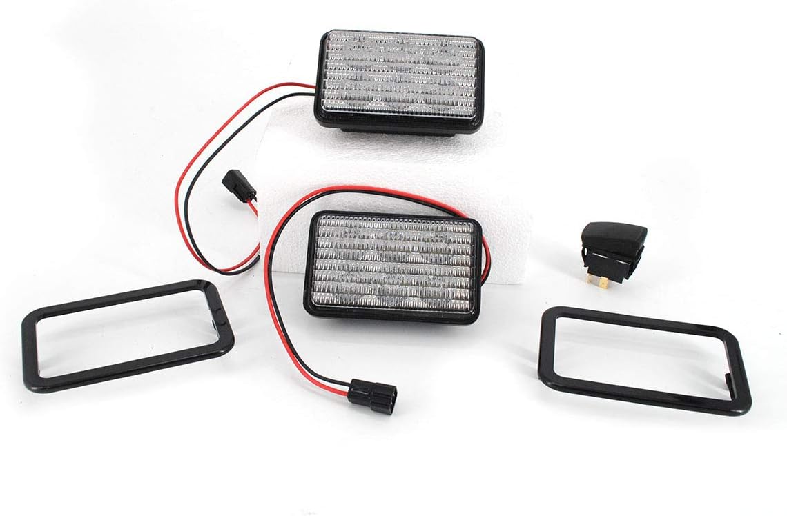 Grasshopper Mower LED Work Light Kit, Improves Visibility While Mowing, Not Intended for Night Use, Light-Emitting Diode Lamp Illuminates Low-Light Areas, Genuine Accessory Parts, OEM 503339