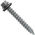 #14 Metal Roofing Screws: (500) Screws x 2' Galvanized Hex Head Sheet Metal Roof Screw. Self Starting Metal to Wood Sheet Metal Screws with EPDM Washer. for Corrugated Roofing