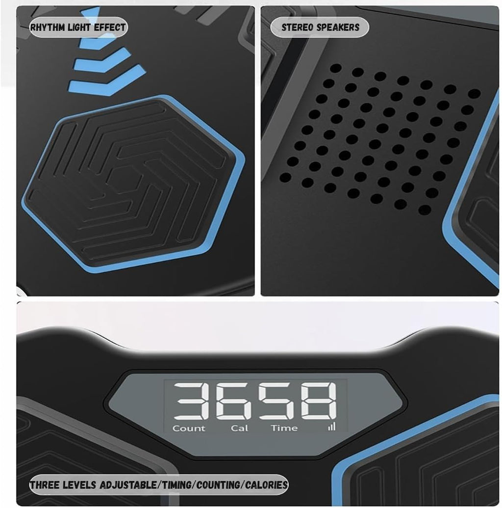 Music Punching, Home Music Boxing Machine, Electronic Music Boxing Machine for Home and Gym, Wall Mounted Boxing Target Workout Machine Punching Pads