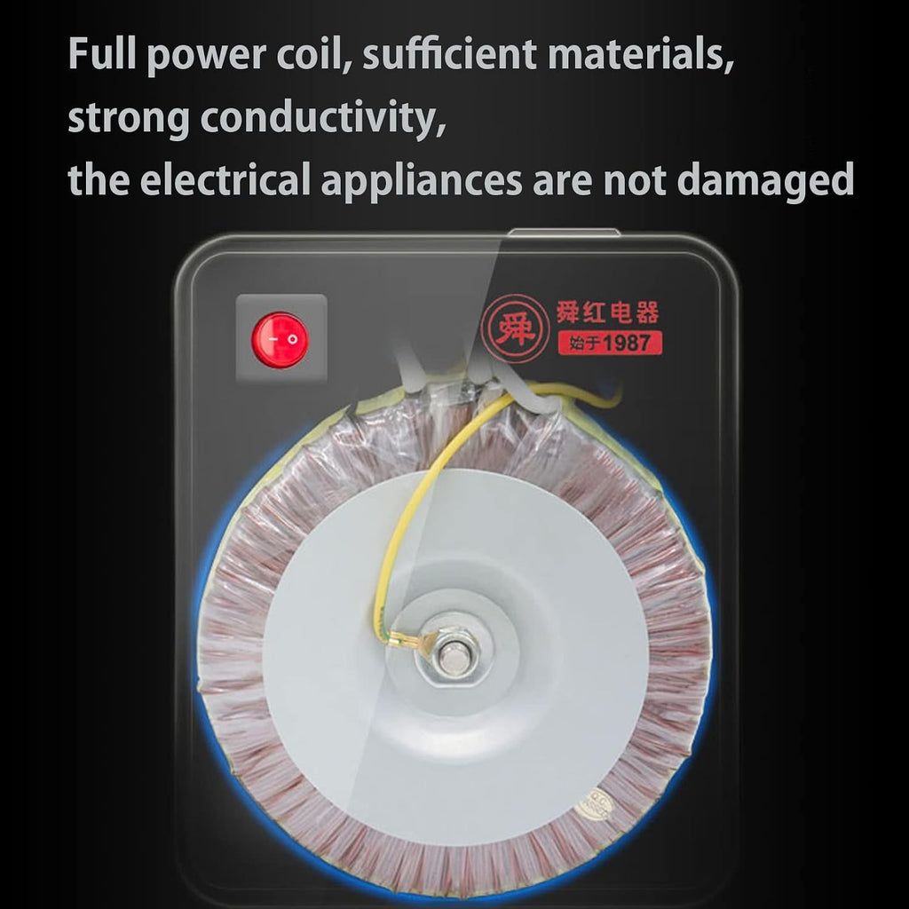 3000 Watt Voltage Converter 110v to 220v Kitchen Appliances/Hair Straightener/Curling Iron and Other Small Appliances Below 2400W