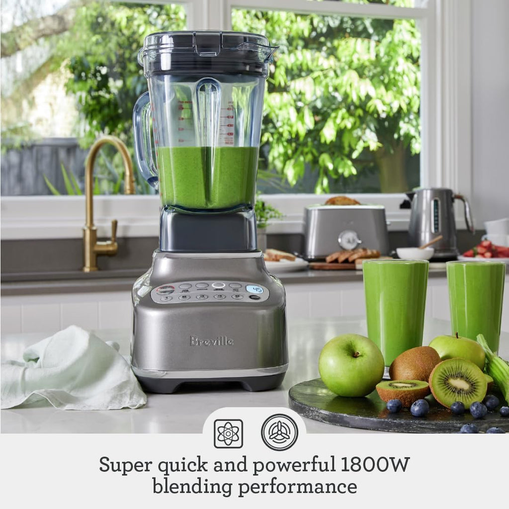Breville BBL820SHY Q Home Blender, Smoked Hickory
