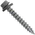 #14 Metal Roofing Screws: (750) Screws x 1-1/2' Charcoal Hex Washer Head Sheet Metal Roof Screw. Self Starting/Tapping EPDM Washer. Colored Head for Corrugated Roofing