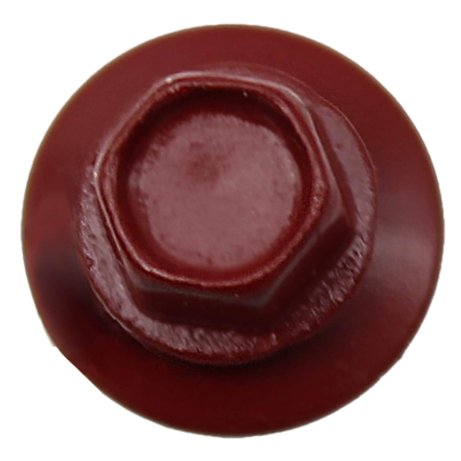 14x2 Metal Roofing Screws (Colonial RED) (14X2 MRS CASE)
