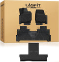 LASFIT Floor Mats for 2025 2026 Ford Expedition 7 Seats Max(Not Fit 8 Seats Standard), All Weather Protector TPE Easy Clean Car Floor Liner, 1st & 2nd & 3rd Row, 4pcs Black