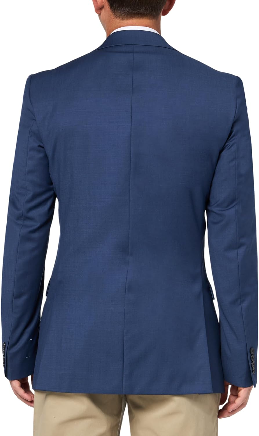 Calvin Klein Men's Slim Fit Suit Separates | Wool Jacket & Pants for Customized Sizing | Tailored Mens Suit with Notched Lapel, Button Closure & Welt Pockets | Versatile Suits for Men