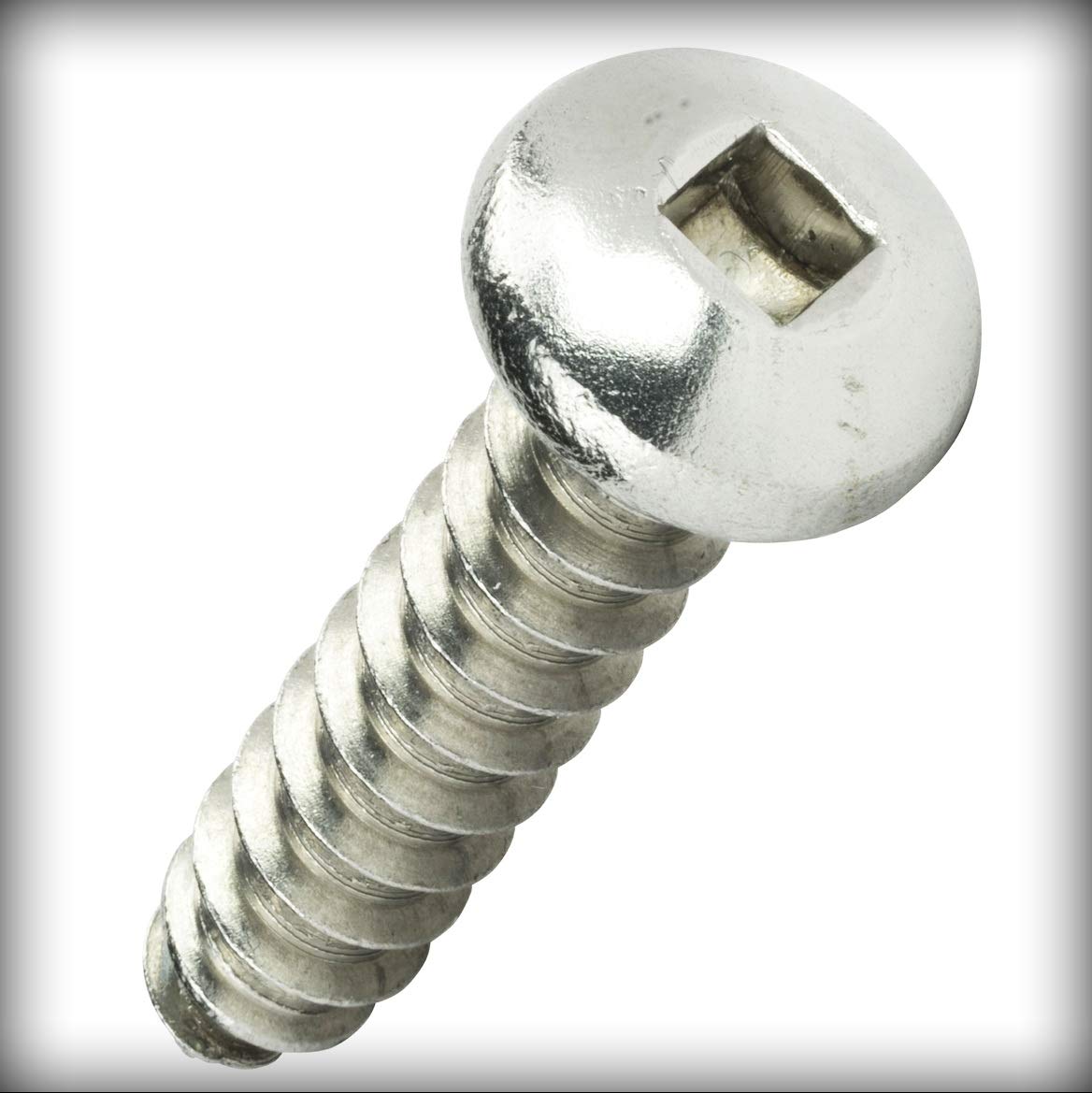 New Pack of 1000 Pcs #6 x 3/4' inch Square Drive Machine Screws Kit Self Tapping Pan Sheet Metal Stainless Set Warranity by Pr-Merchant
