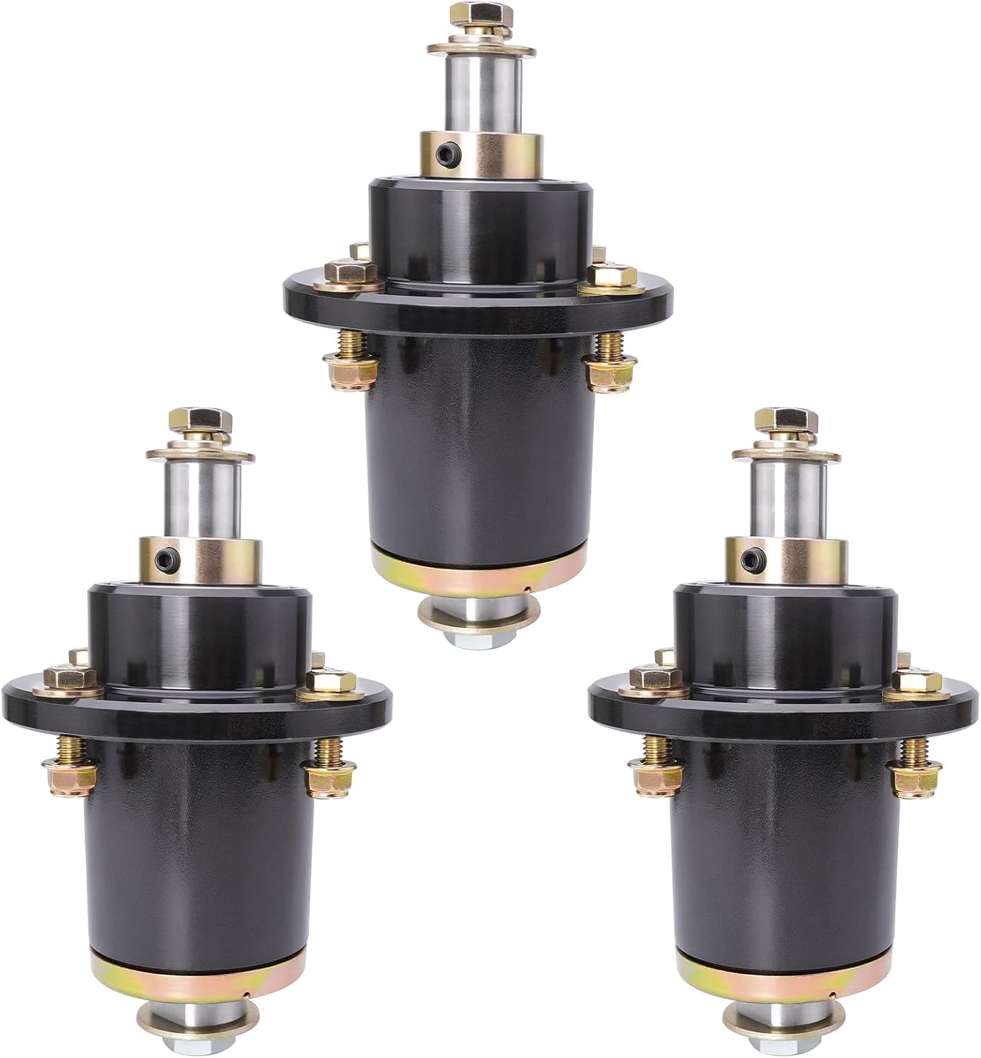 037-6015-50 Spindle Assembly - Fits Bad Boy CZT 42' 48' 50' 52' 54' 60' Deck, ZT 50' 60' Deck, ZT Elite/ZT Elite Limited 54' 60', Pup/Pup Lightning 48' 52' 60' 72' Deck, Replaces 037-6015-00(3-Pack)