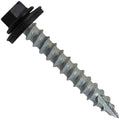 Jake Sales #14 Metal Roofing Screws: (750) 1-1/2' Black Hex Washer Head Self Tapping Metal to Wood Sheet Metal Roofing Siding Screws with EPDM Washer