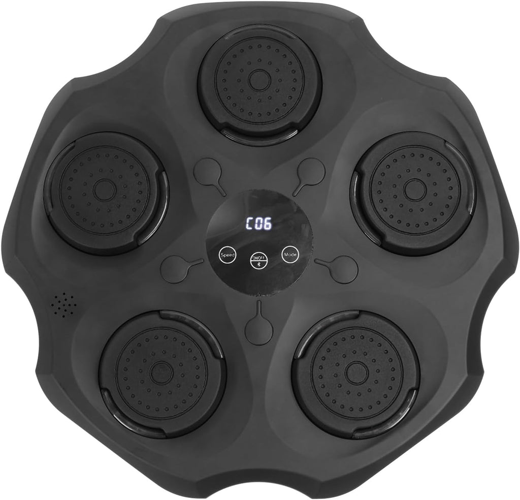 Music Boxing Training Machine, Wall Mounted Punching Target Equipment with Modes, Safe and for Home Indoor Workout