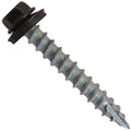 #14 Metal Roofing Screws: (750) Screws x 1-1/2' Dark Brown Hex Washer Head Sheet Metal Roof Screw. Self Starting/Tapping EPDM Washer. Colored Head for Corrugated Roofing