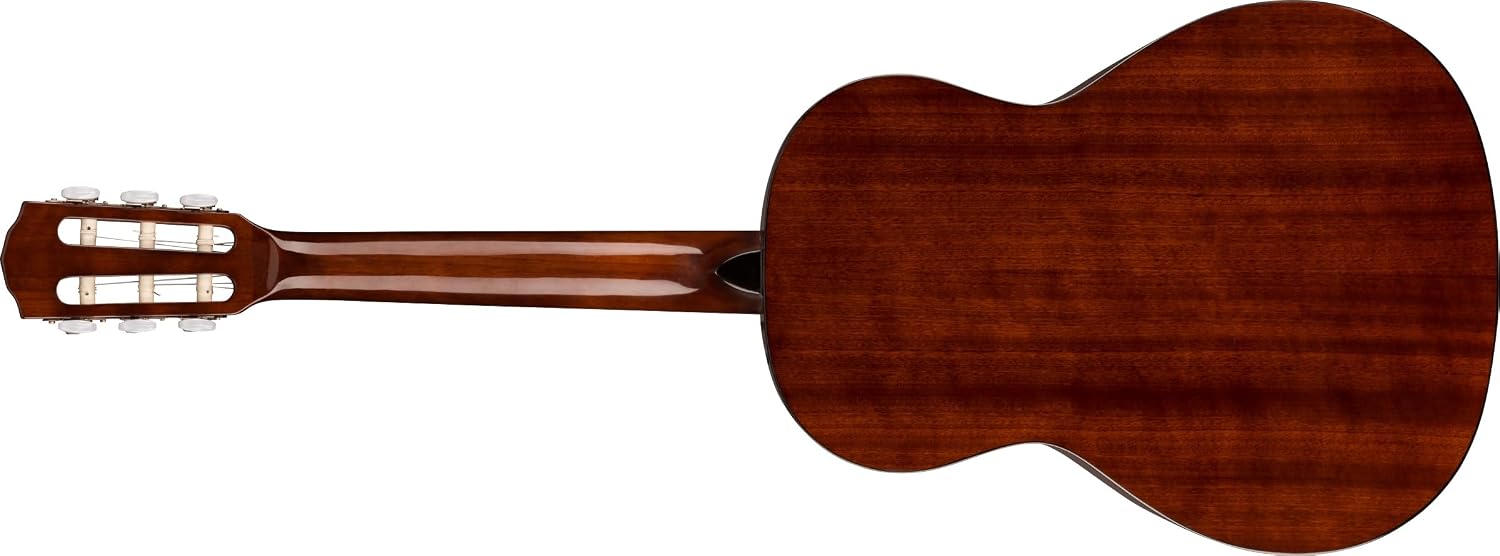 Fender FA-15N 3/4 Scale Nylon String Acoustic Guitar, Natural, with Gig Bag