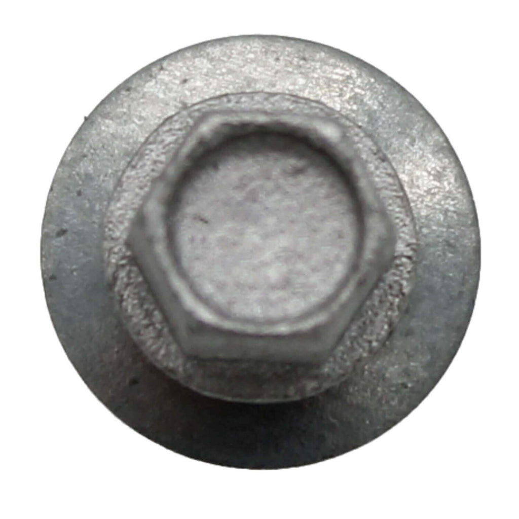 10 x 1-1/2' NO Paint Galvanized Mini Driller Sheet Metal Roofing Screws - Hex Washer Head - Self-Starting/Tapping - EPDM Washer. 10 X 250 Bags - 2,500 Screws