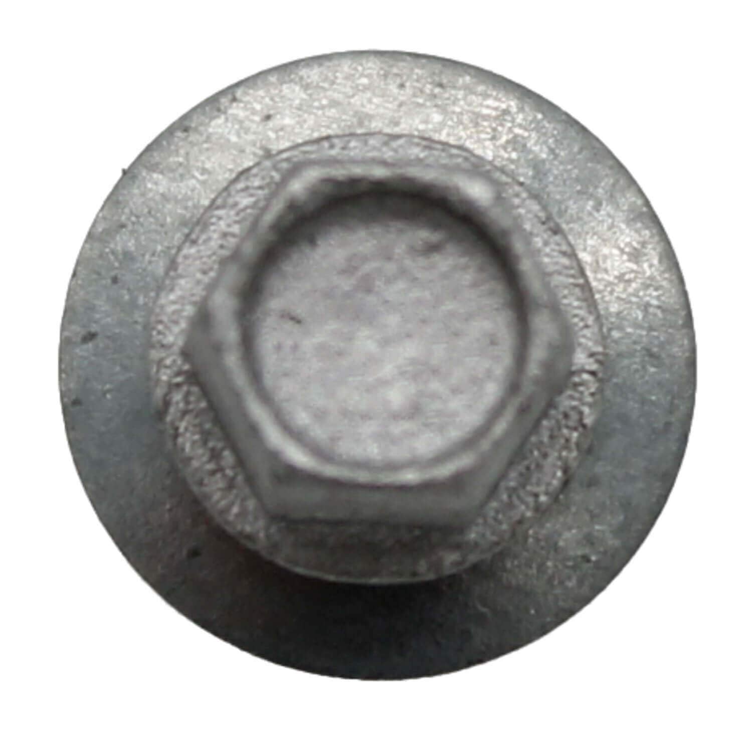10 x 1-1/2' NO Paint Galvanized Mini Driller Sheet Metal Roofing Screws - Hex Washer Head - Self-Starting/Tapping - EPDM Washer. 10 X 250 Bags - 2,500 Screws
