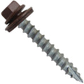 #14 Metal Roofing Screws: (750) Screws x 1-1/2' Brown Hex Washer Head Sheet Metal Roof Screw. Self Starting/Tapping EPDM Washer. Colored Head for Corrugated Roofing