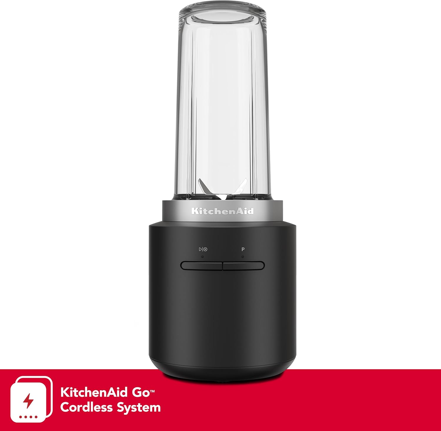 KitchenAid Go™ Cordless Personal Blender - battery included, KSBR256, Black Matte