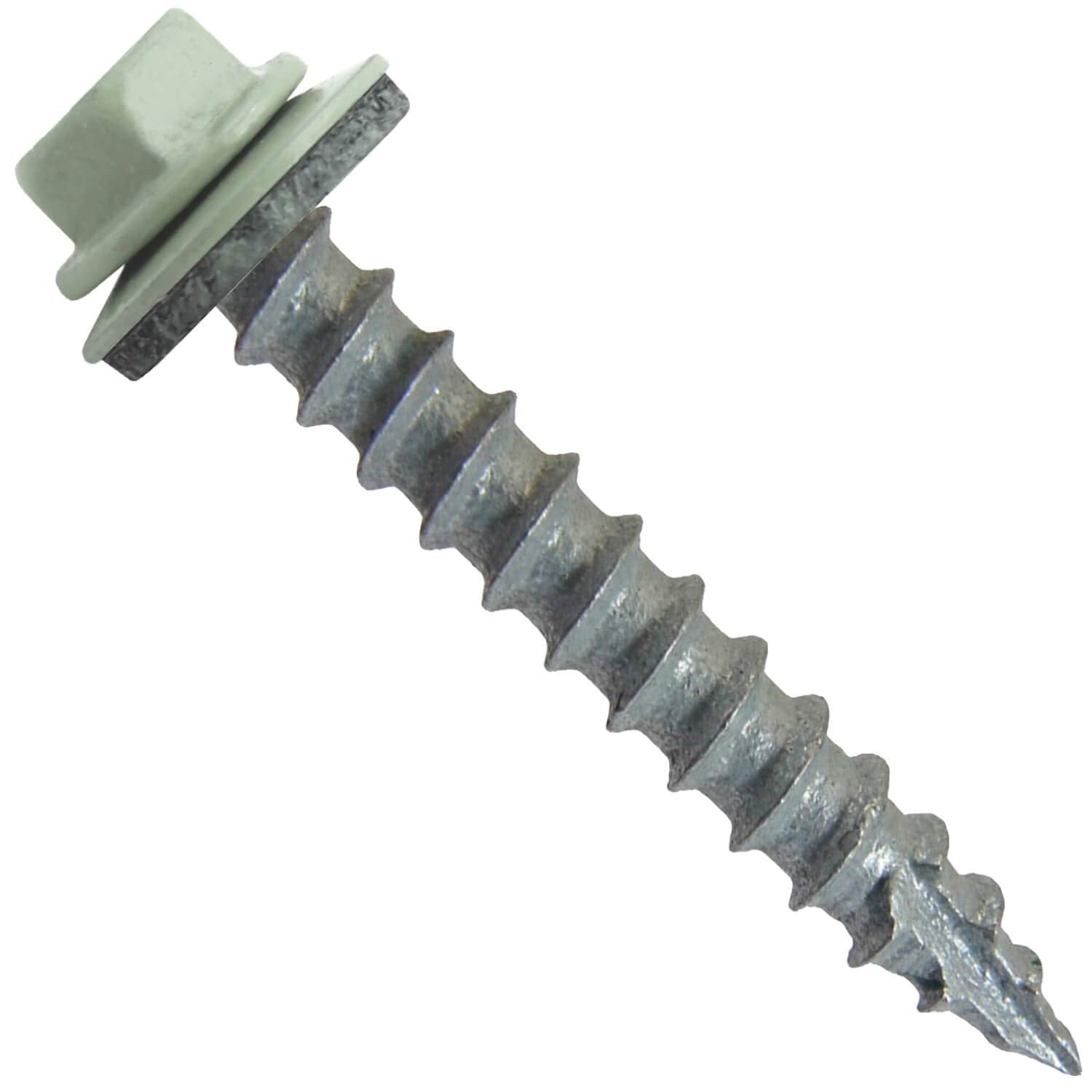 #14 Metal Roofing Screws (750) Screws x 1-1/2' Patina Green Hex Head Sheet Metal Roof Screw. Self Starting/Tapping Metal to Wood Sheet Metal siding Screws-EPDM Washer. for Corrugated Roofing
