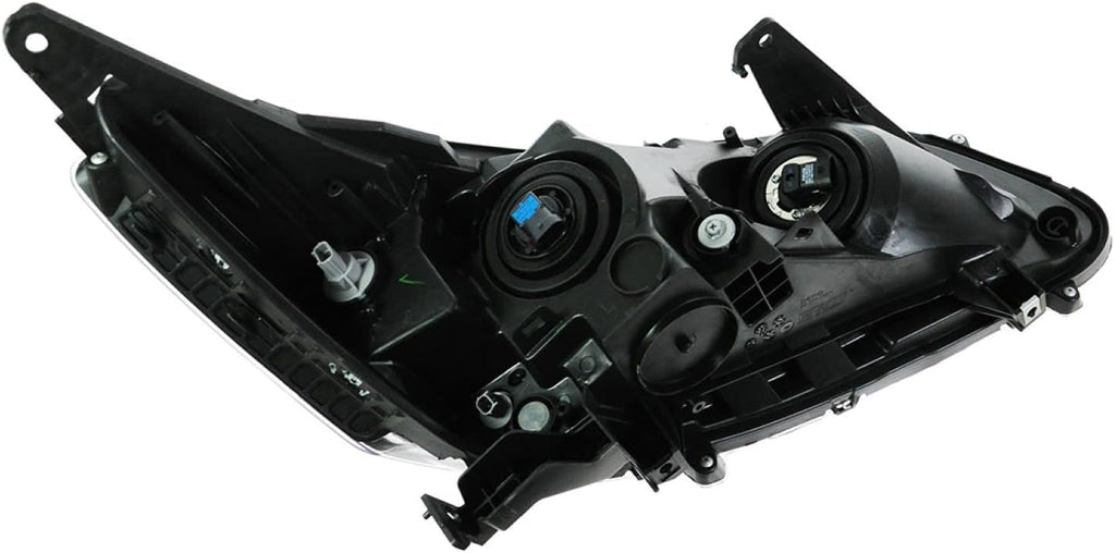 TRQ Headlight Assembly Set Headlights Driver & Passenger Side Compatible with 2013-2015 Honda Accord HO2502151 HO2503151