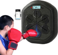 Music Boxing Machine, Music Wall Mounted Intelligent Boxing Wall Target, Follow The Music and Lights, Train Hand-Eye Coordination and Reflexes, for Children and Adults
