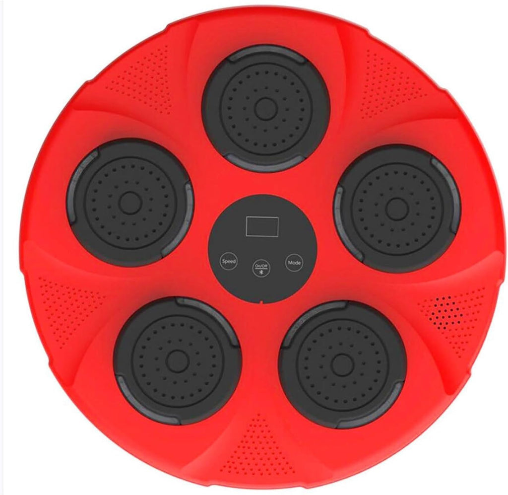 Music Punching, Home Music Boxing Machine Smart Music Boxing Machine Wall Mounted Boxing Machine, Boxing Training Punching Equipment (Red)