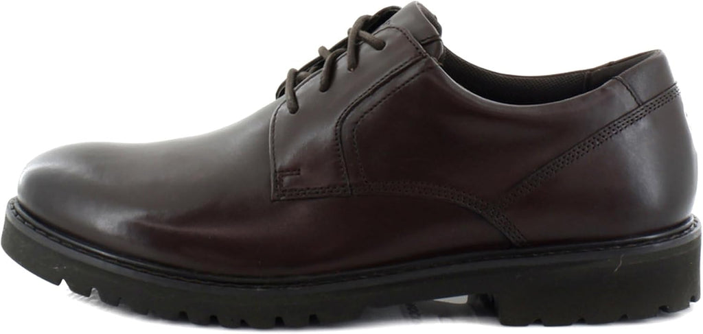 Rockport Maverick Plain Toe Oxford Men's Oxfords Dark Brown Size 9.5 M