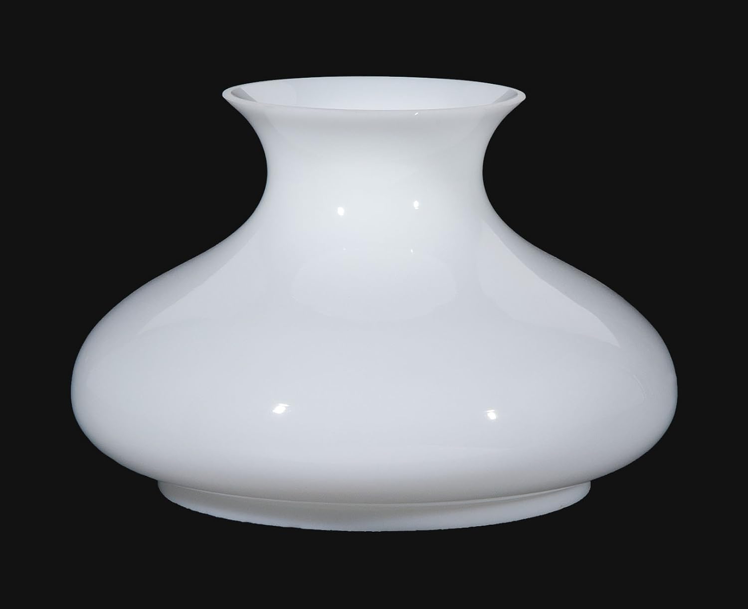 B&P Lamp® 7' Fitter Opal Tam-O-Shanter Shade