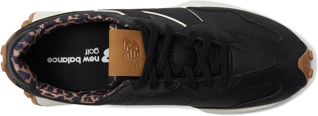 New Balance Women's Women's 327 Golf Spikeless, True Black 10,Medium