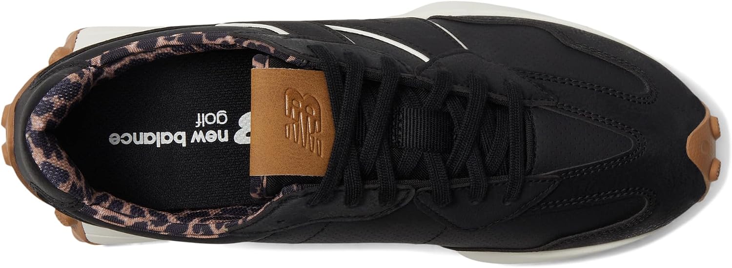New Balance Women's Women's 327 Golf Spikeless, True Black 10,Medium