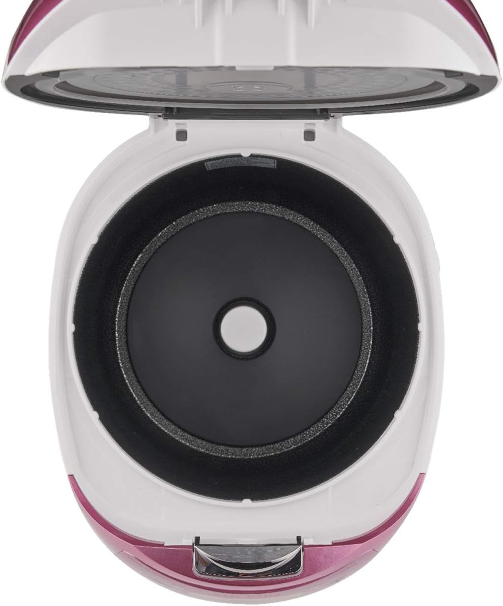 CUCKOO Micom Rice Cooker 6 Cup Uncooked / 12 Cup Cooked, Korean Fuzzy Logic Rice Cooker with Delay Timer & Keep Warm Setting, Versatile Food Steamer with Non-Stick Inner Pot, Pink (CR-0631F)