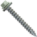 #14 Metal Roofing Screws: (500) Screws x 2' Patina Green Hex Head Sheet Metal Roof Screw. Self Starting/Tapping Metal to Wood Sheet Metal siding Screws - EPDM Washer. for Corrugated Roofing