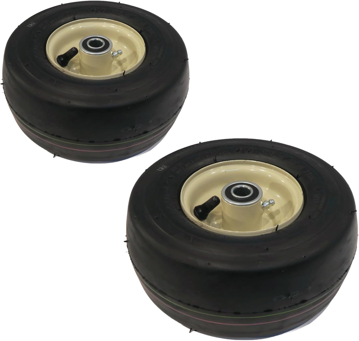 The ROP Shop 2 Pack Caster Wheel Assembly for Grasshopper Mower Deck 603927, 603971, 903927