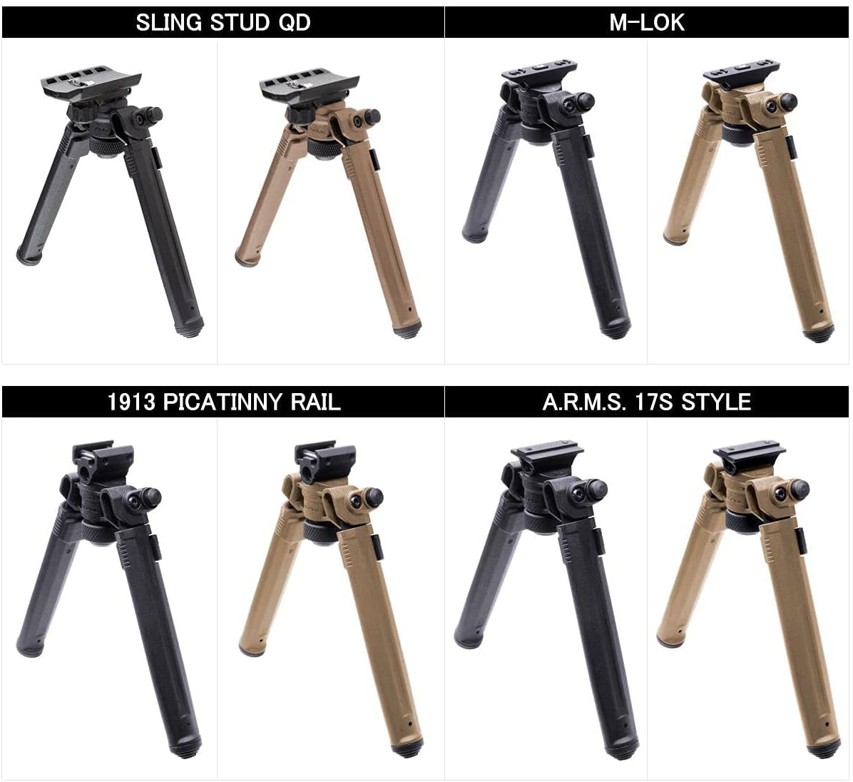Magpul Rifle Bipod Gun Rest for Hunting and Shooting