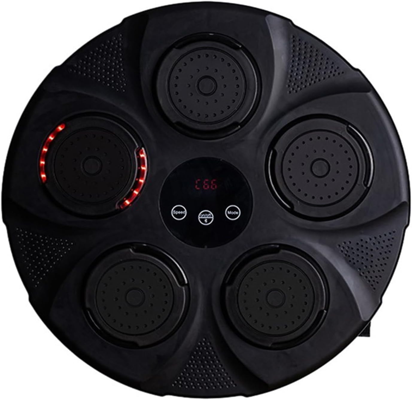 Music Punching, Home Music Boxing Machine Smart Music Boxing Machine Wall Mounted Boxing Machine, Boxing Training Punching Equipment (Black)