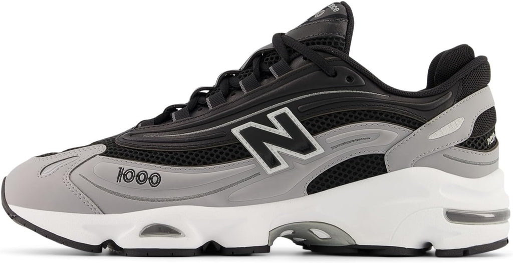 Classic 1000 Men's Black-Gray Suede by New Balance