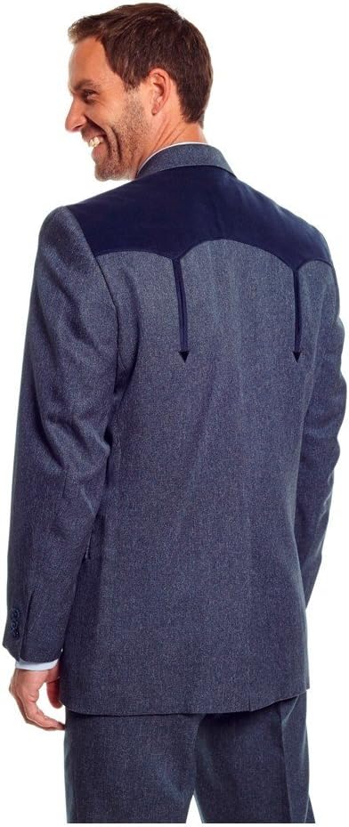 Black Polyester Swedish Knit Blazer by Circle S