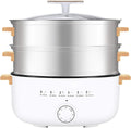 Home Use Electric Steamer 12L Bun Warmer 1500W Cooking Appliances Food Steamed