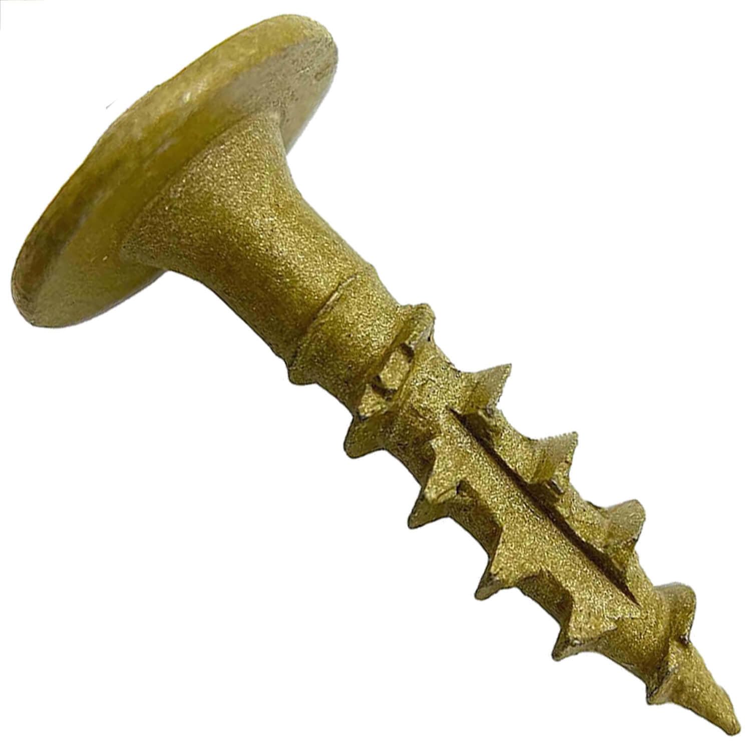 Jake Sales #14 x 1 Construction Lag Screw Torx/Star Drive Heavy Duty Structural Lag Screw Far Superior to Common Lag Screws (Full Box - 4,000 Screw Count) Exterior Coated - ACQ Compatible Wood Screws