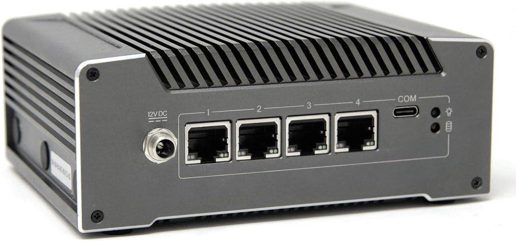 Protectli Vault V1410-4 Port, Micro Appliance/Mini PC - N5105, 4X 2.5G NICs, 8GB LPDDR RAM on-Board, 32GB eMMC on-Board, 500GB NVMe SSD