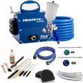 Fuji Spray Mini-Mite 4 Platinum T75G Gravity HVLP Spray System with Accessory Bundle (7 Items)