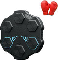 Music Boxing Machine,Digital Boxing Gym Equipment with Rhythm Light and Real-Time Workout Data,Wall Punching Pad for Home and Office