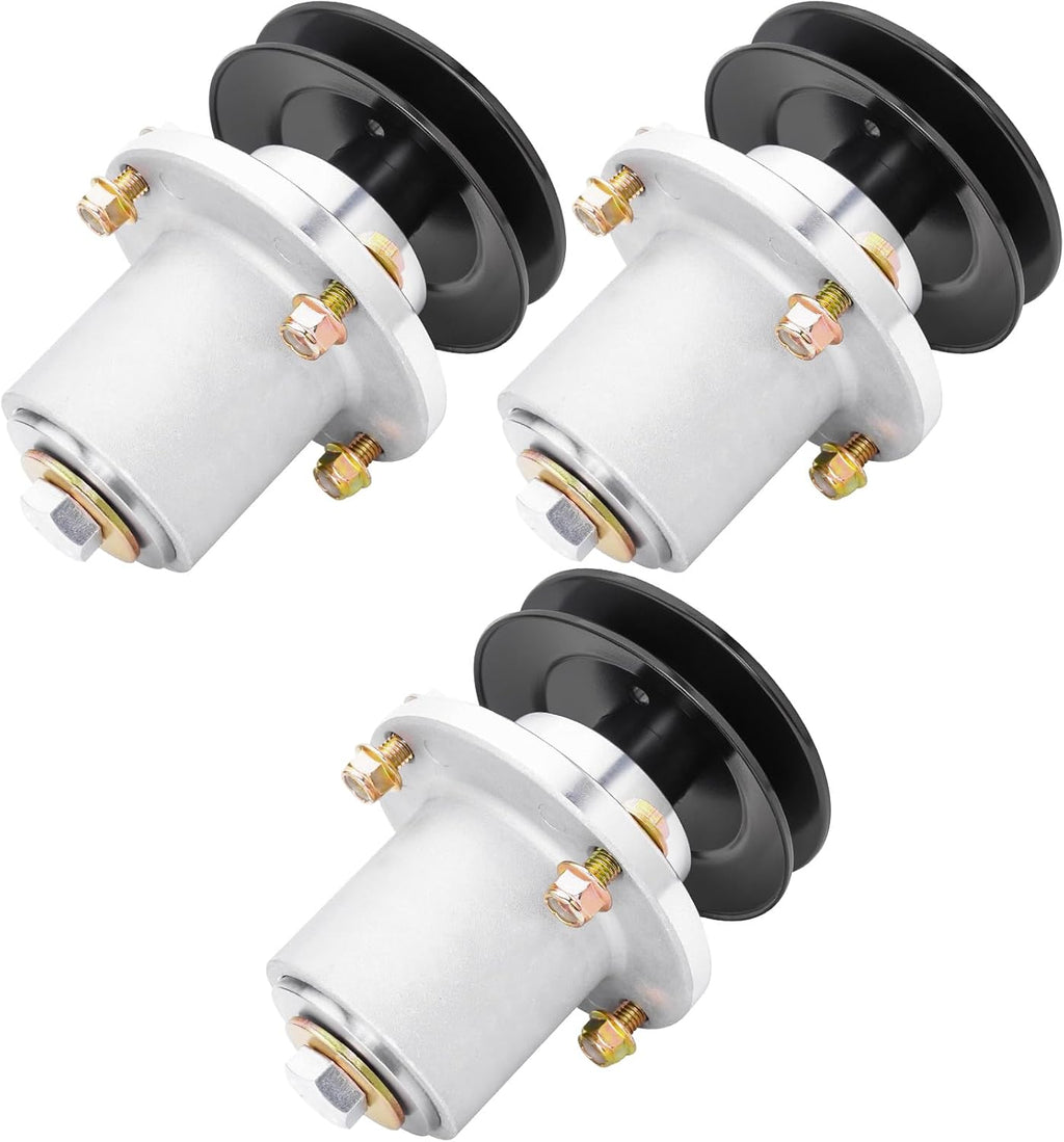 42' 48' Deck Spindle Assembly (037-2050-00 037-2000-00) Pulley (033-4820-00) Fits Bad Boy MZ Mag num MZ Zero Turn Mower (3 Pack)