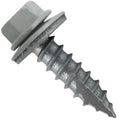 #14 Metal Roofing Screws: (1000) Screws x 1' Light Gray Hex Head Sheet Metal Roof Screw. Self Starting/Tapping Metal to woodsheet Metal Screws with EPDM Washer. for Corrugated Roofing