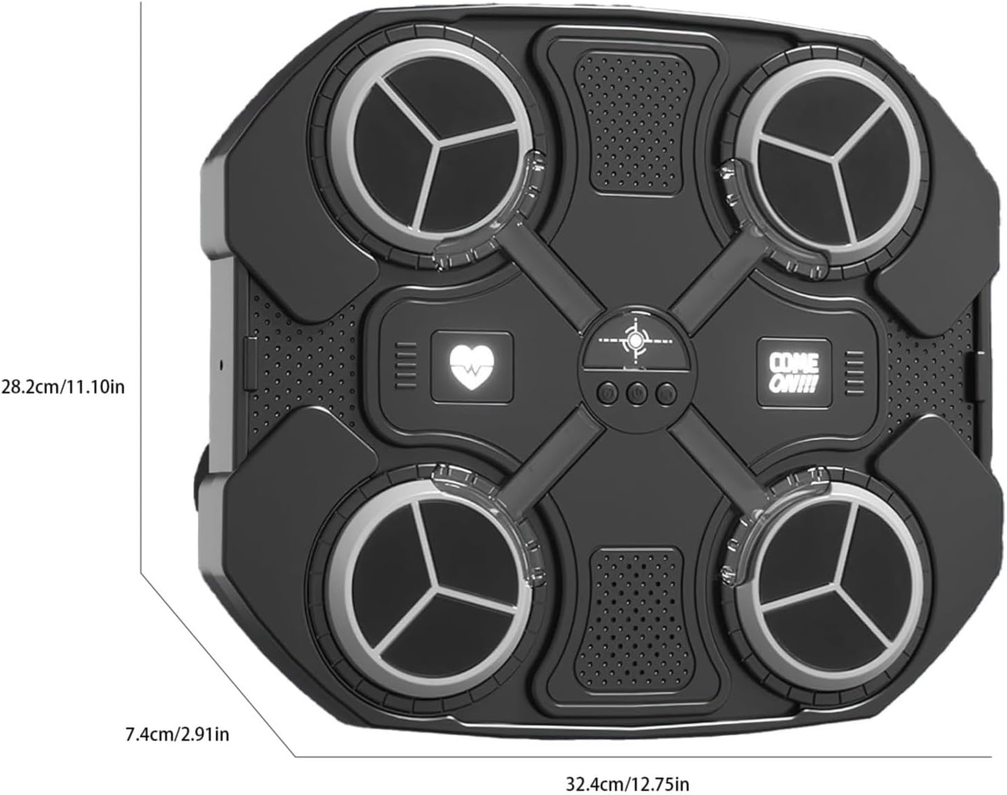 Music Boxing Machine Music Boxing Machine for Girls Boys Wall Boxing Machine Boxing Equipment for Targeted Training Musical Electronic Boxing Physical Equipment with Screen